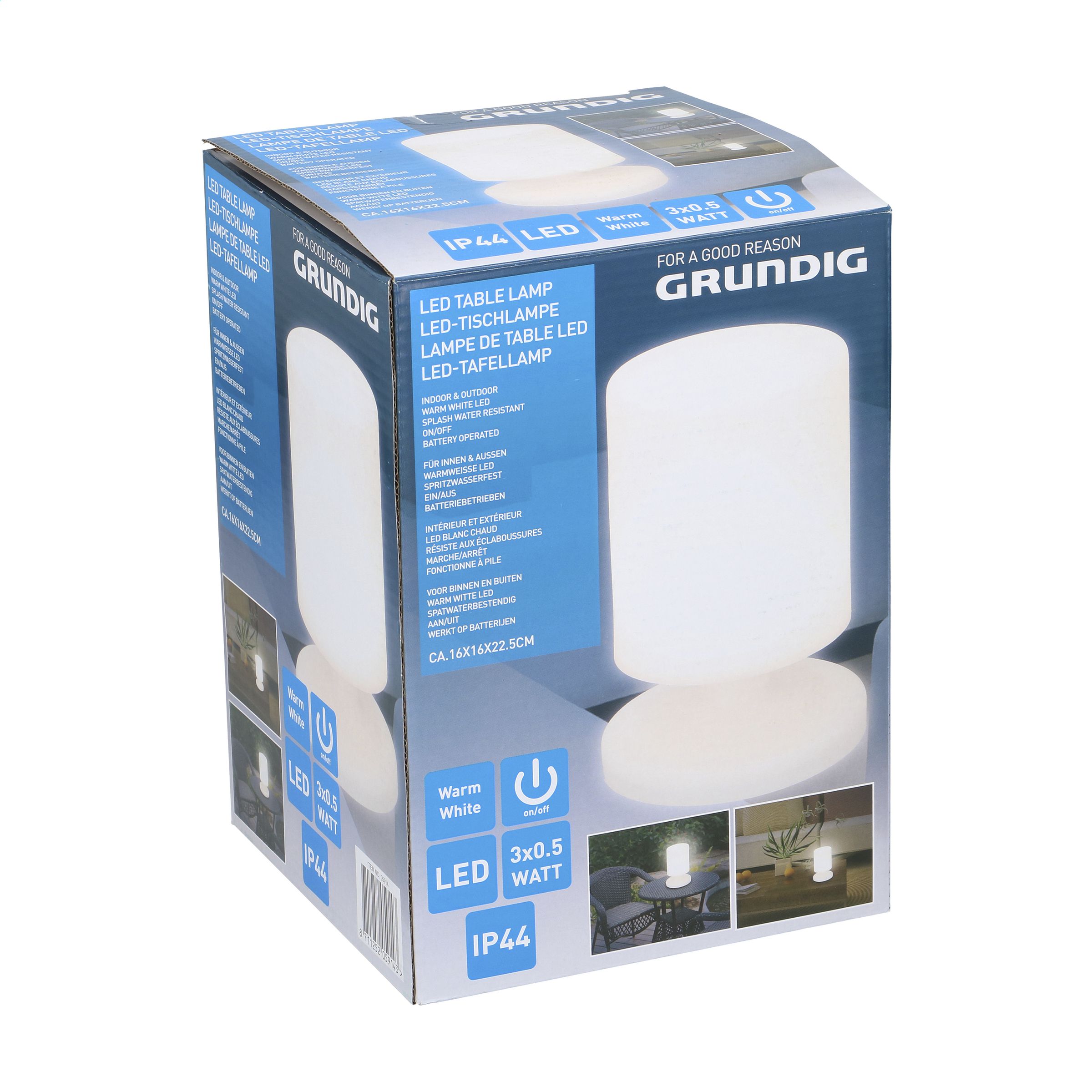 Hjem & Bolig, Grundig LED-Lampe - iKon - dit brand